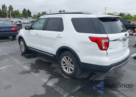 2017 Ford Explorer Xlt from USA, damaged, VIN 1FM5K7D84HGE12624